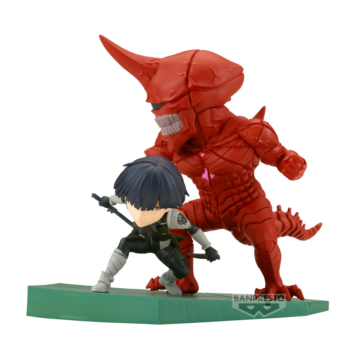 Statuette Soshiro Hoshina vs Kaiju No. 10 – Combination Battle (Banpresto) – Kaiju No. 8 – 11cm