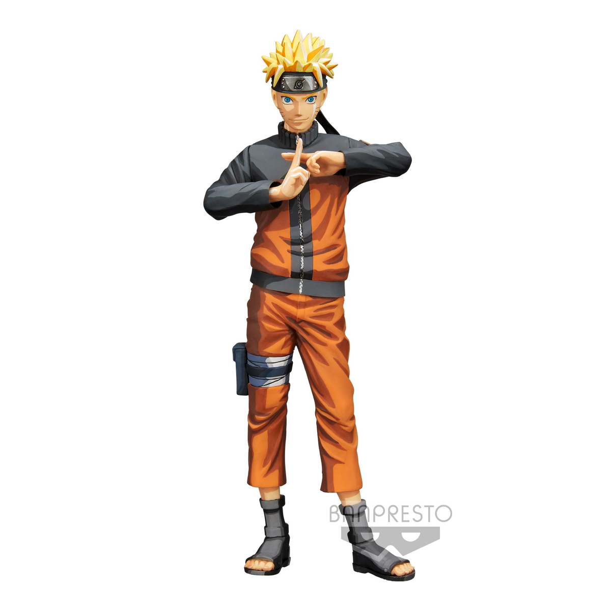 Statuette Naruto Uzumaki – Grandista Nero (Banpresto) – Naruto – 23cm