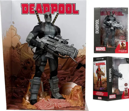 Figurine Deadpool gris – Marvel Collection 1/6 (McFarlane Toys) – Marvel – 26cm
