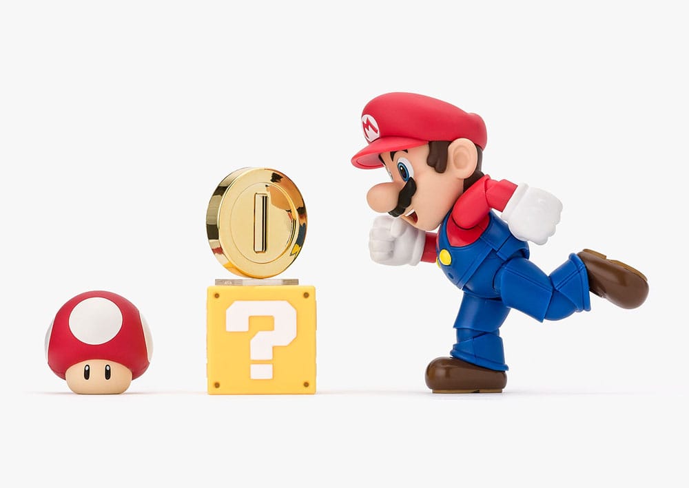 Figurine Mario – S.H.Figuarts (Tamashii Nations) – Super Mario – 10cm