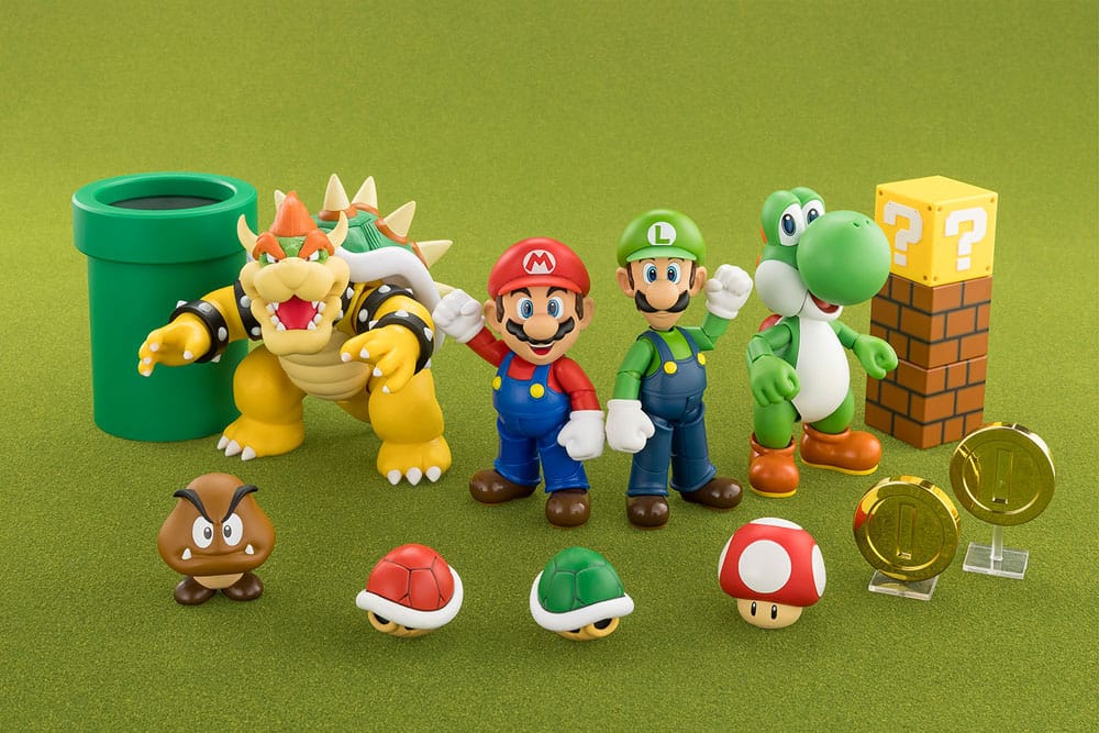 Figurine Mario – S.H.Figuarts (Tamashii Nations) – Super Mario – 10cm