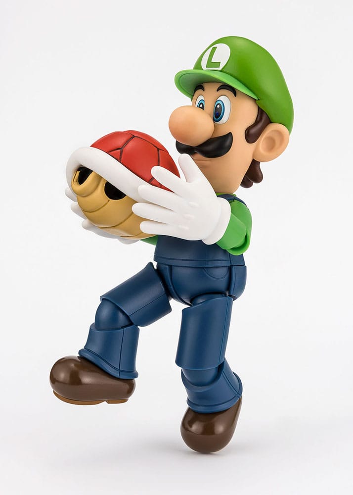 Figurine Luigi – S.H.Figuarts (Tamashii Nations) – Super Mario – 10cm