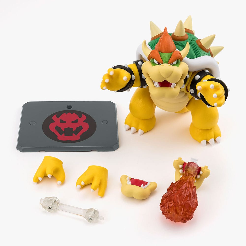 Figurine Bowser – S.H.Figuarts (Tamashii Nations) – Super Mario – 13cm