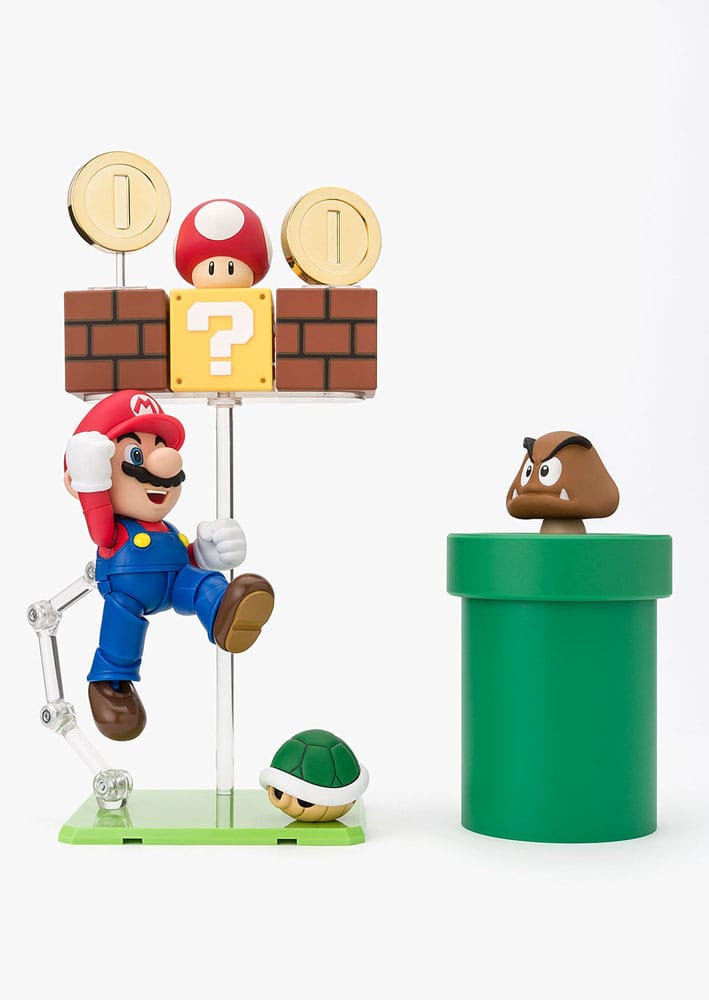 Playset Mario Playset – S.H.Figuarts (Tamashii Nations) – Super Mario – 10cm