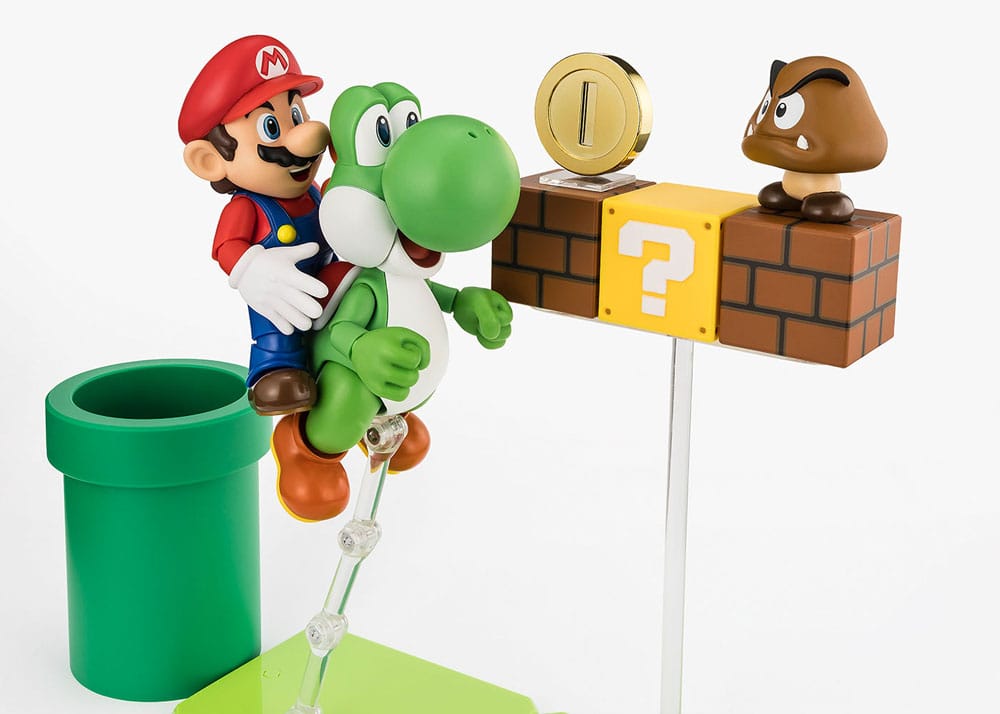 Playset Mario Playset – S.H.Figuarts (Tamashii Nations) – Super Mario – 10cm