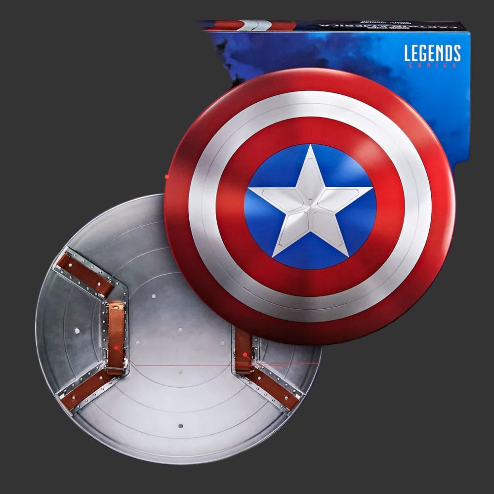 Réplique Bouclier Captain America – Marvel Legends Roleplay (Hasbro) – Marvel – échelle 1:1