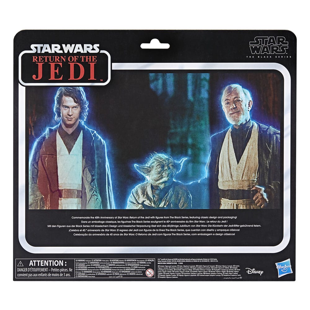 Pack de figurines Force Spirits – The Black Series (Hasbro) – Star Wars – 15cm