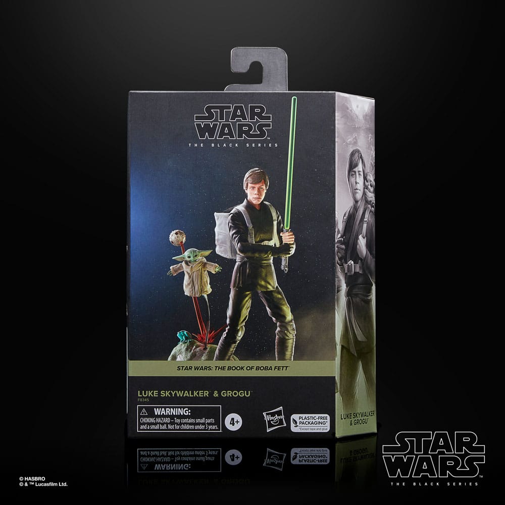 Figurine Luke & Grogu – The Black Series (Hasbro) – Star Wars – 15cm