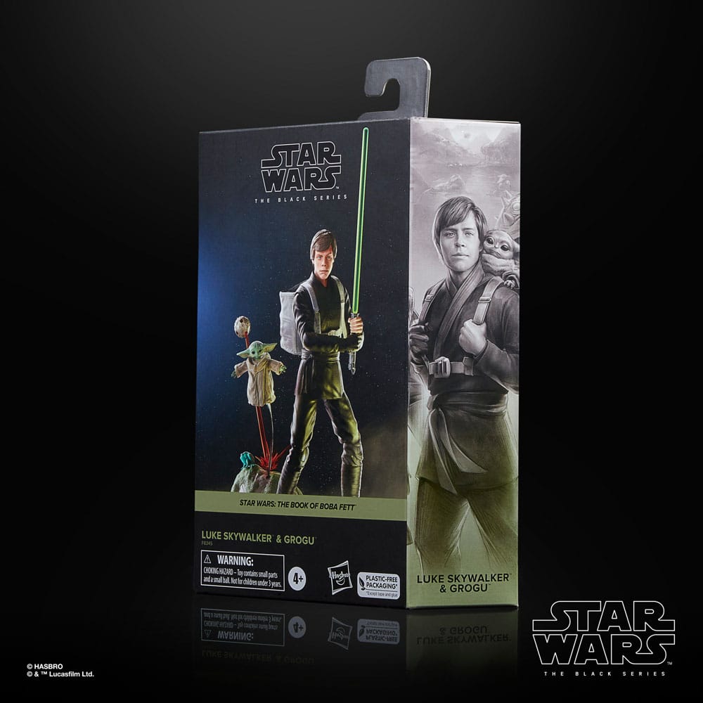 Figurine Luke & Grogu – The Black Series (Hasbro) – Star Wars – 15cm