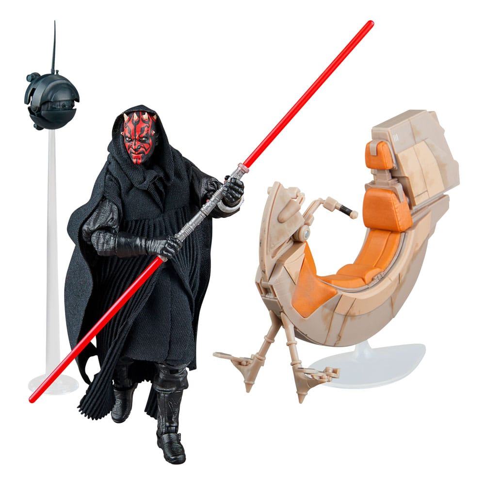 Véhicule Darth Maul & Sith Speeder – The Black Series (Hasbro) – Star Wars – 15cm