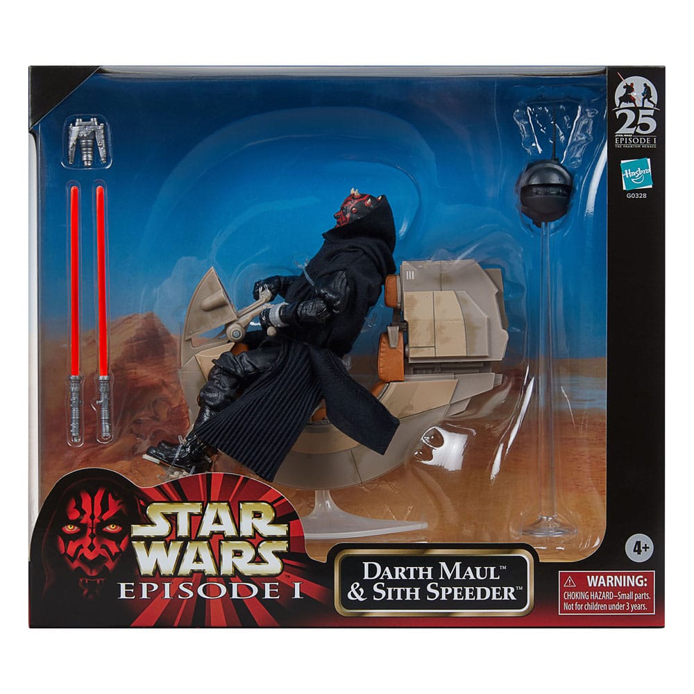 Véhicule Darth Maul & Sith Speeder – The Black Series (Hasbro) – Star Wars – 15cm