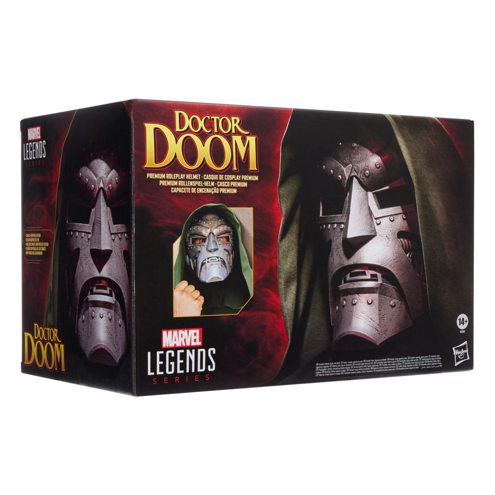 Réplique Casque Doctor Doom – Marvel Legends Roleplay (Hasbro) – Marvel – échelle 1:1