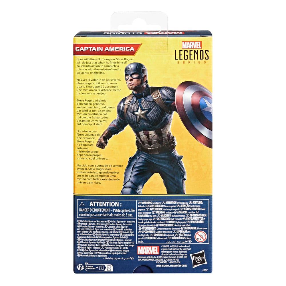 Figurine Captain America – Marvel Legends (Hasbro) – Marvel – 15cm