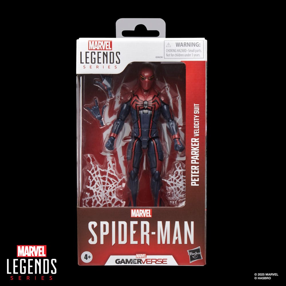 Figurine Peter Parker Velocity Suit – Marvel Legends Gamerverse (Hasbro) – Marvel – 15cm