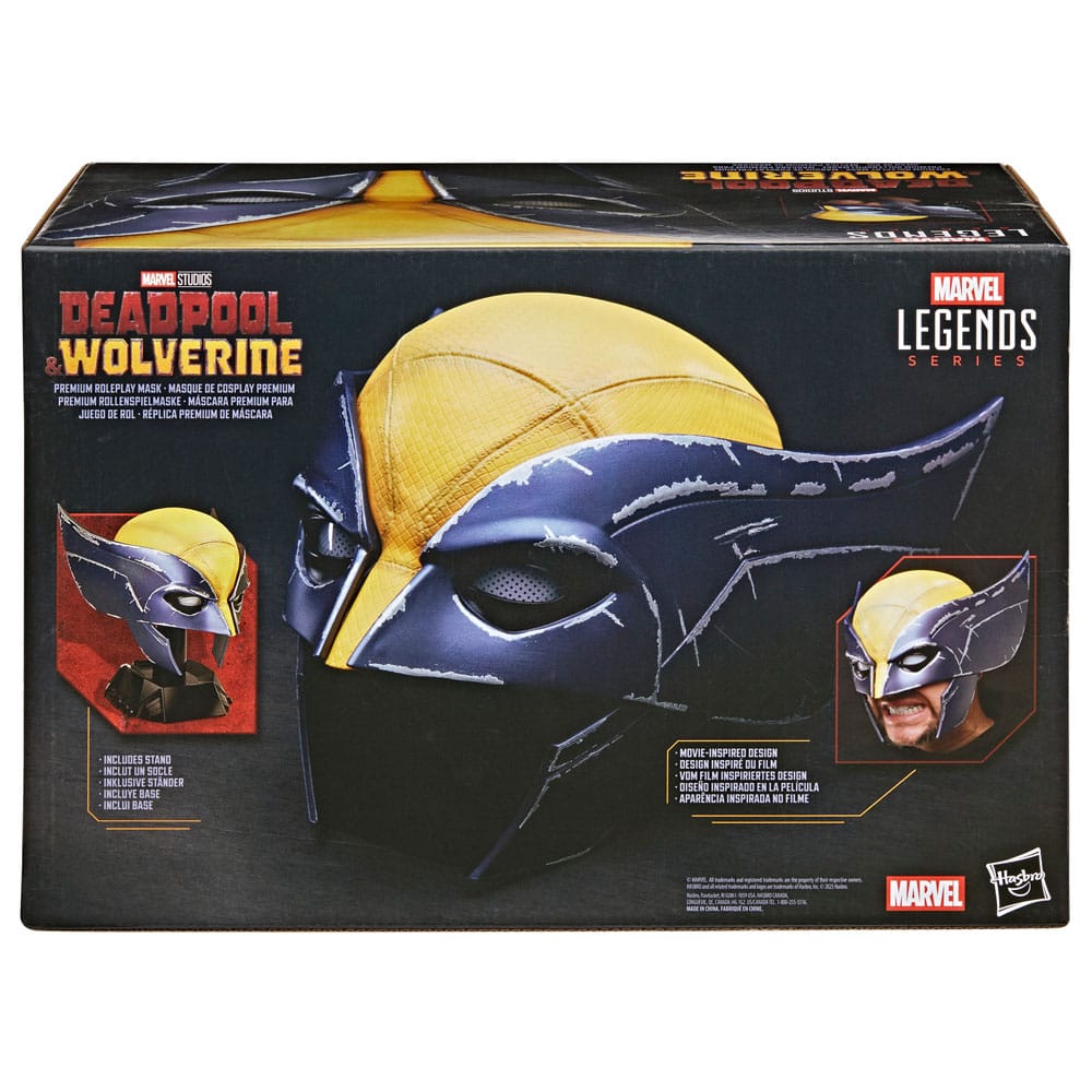 Réplique Masque Wolverine – Marvel Legends Roleplay (Hasbro) – Marvel – échelle 1:1
