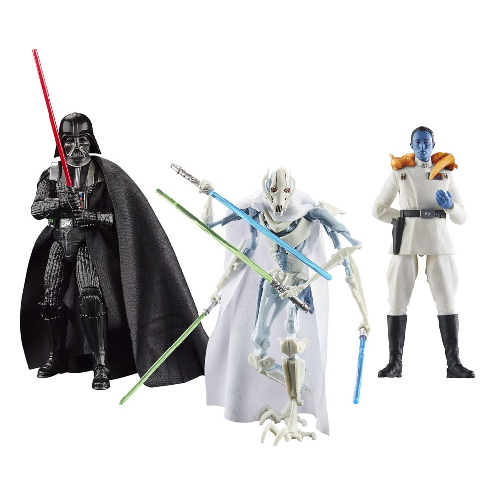STAR WARS BLACK SERIES 3-PACK MASTERS OF EVIL