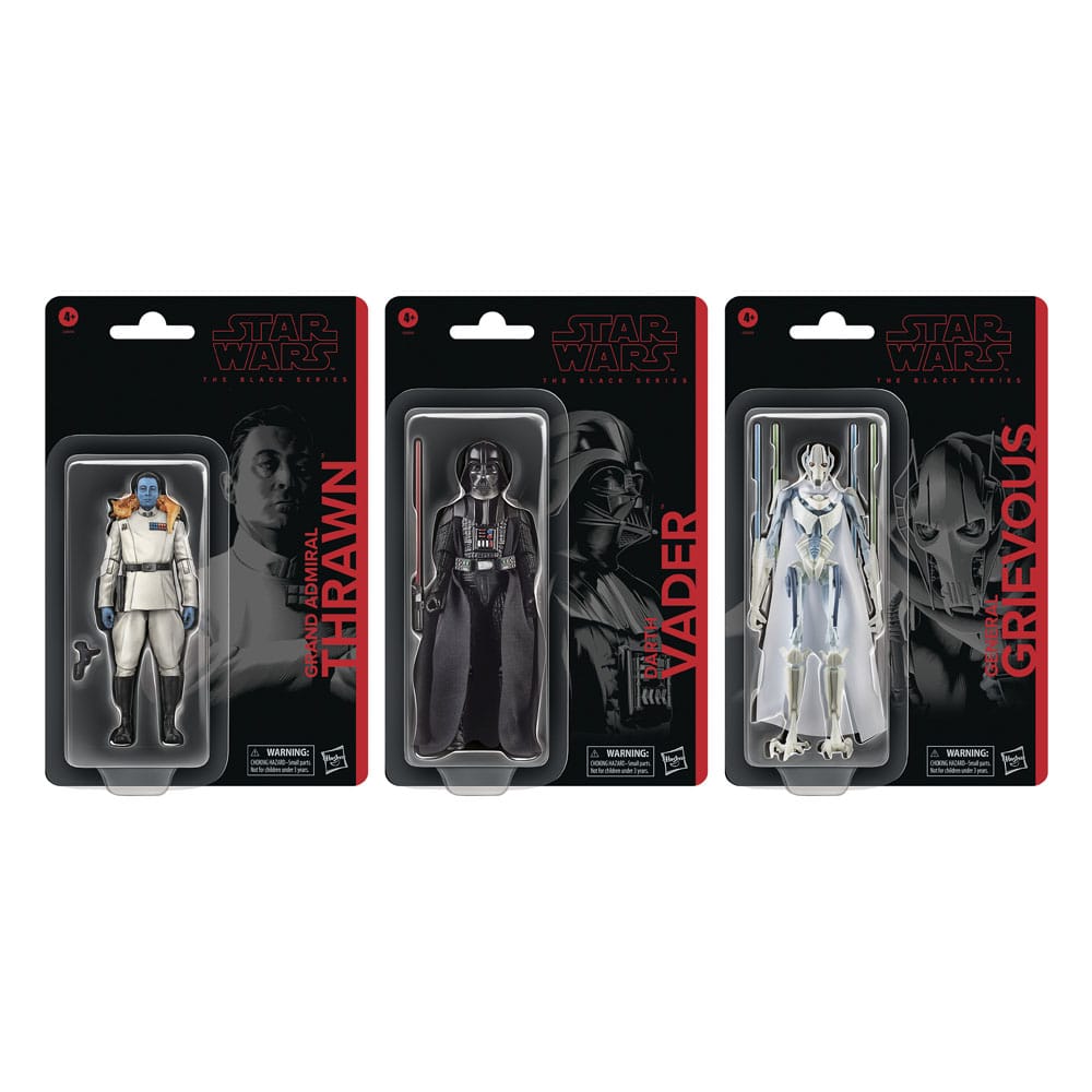 STAR WARS BLACK SERIES 3-PACK MASTERS OF EVIL