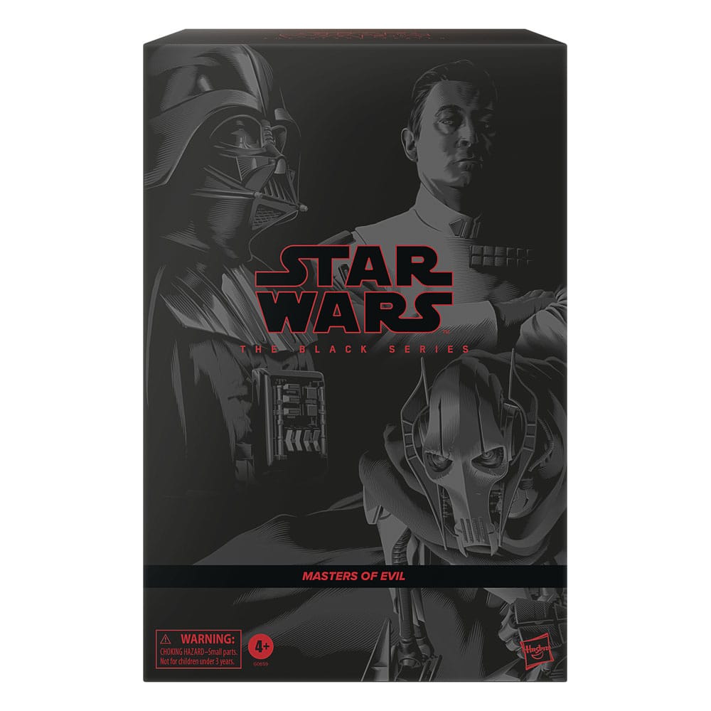STAR WARS BLACK SERIES 3-PACK MASTERS OF EVIL