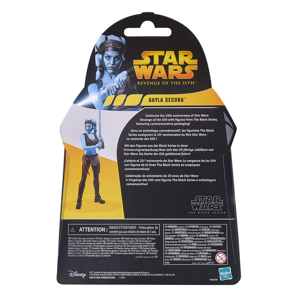 Figurine Aayla Secura – The Black Series (Hasbro) – Star Wars – 15cm