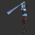 Figurine Aayla Secura – The Black Series (Hasbro) – Star Wars – 15cm