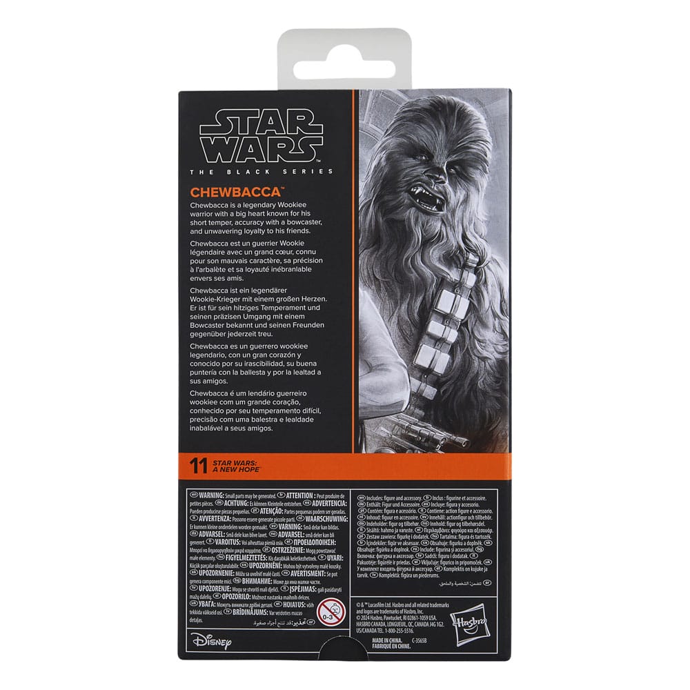 Figurine Chewbacca – The Black Series (Hasbro) – Star Wars – 15cm