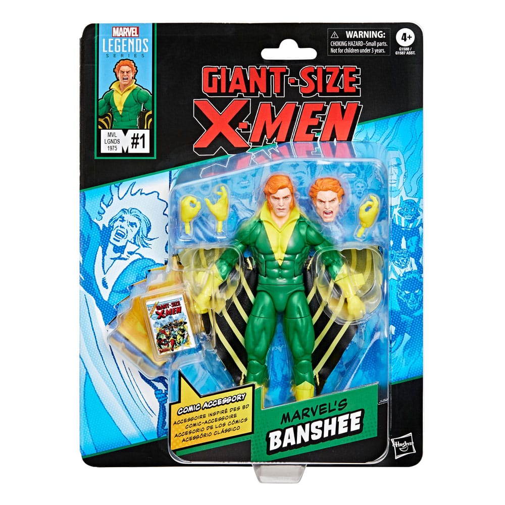 Figurine Banshee – Marvel Legends (Hasbro) – Marvel – 15cm