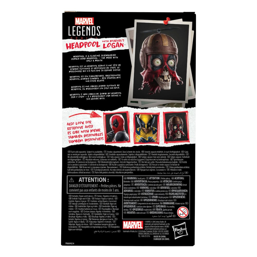 Figurine Deadpool & Wolverine – Marvel Legends (Hasbro) – Marvel – 15cm