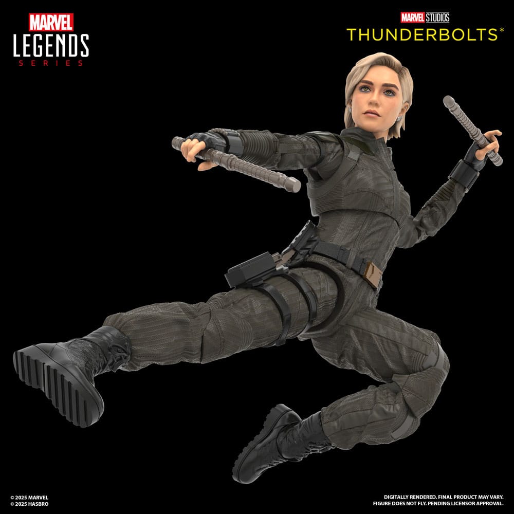 Thunderbolts Marvel Legends pack 2 figurines Yelena Belova & Red Guardian 15 cm