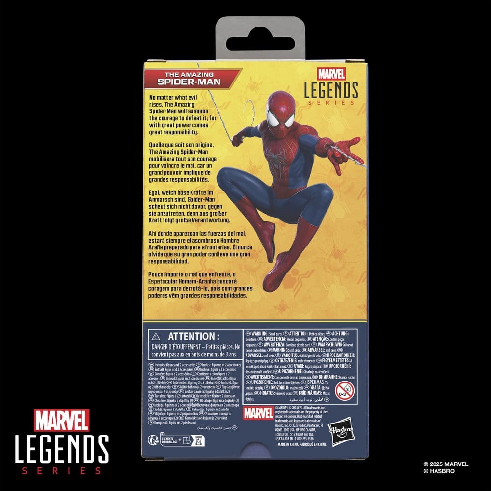 Figurine The Amazing Spider-Man – Marvel Legends (Hasbro) – Marvel – 15cm