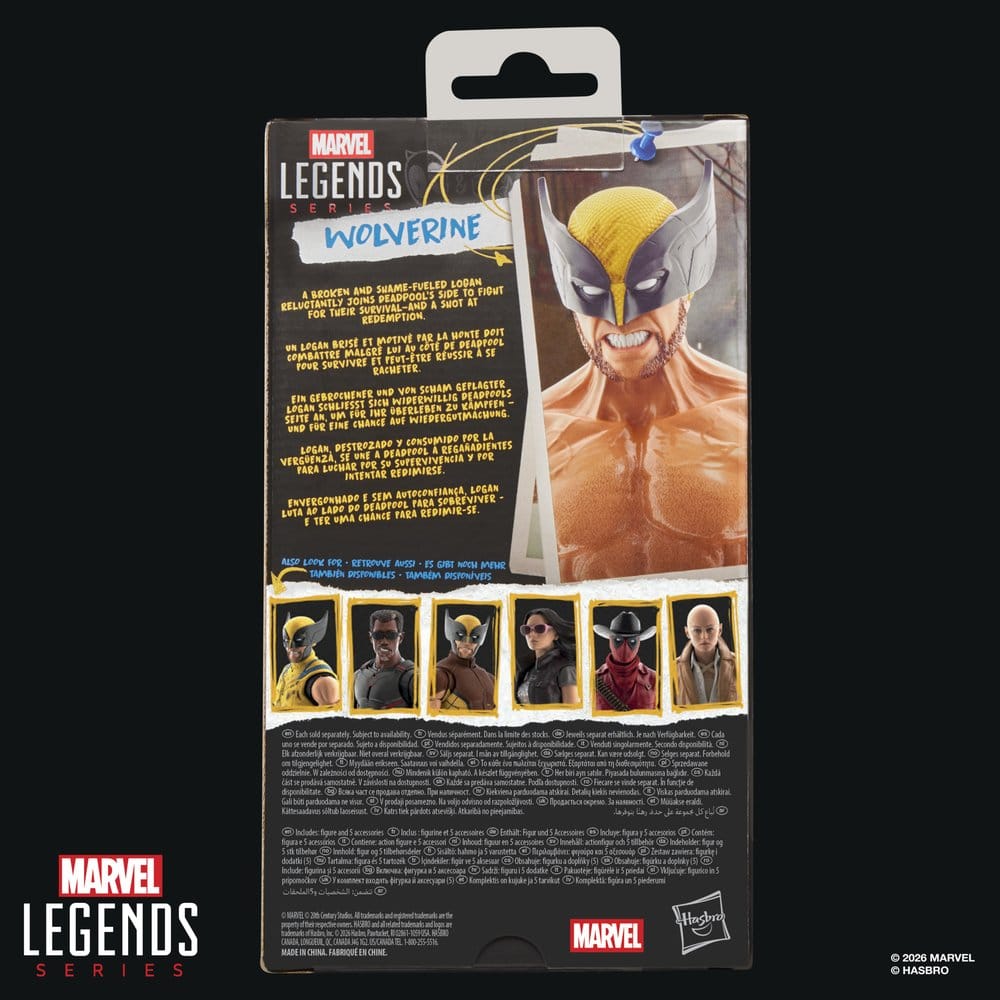 Figurine Wolverine – Marvel Legends (Hasbro) – Marvel – 15cm