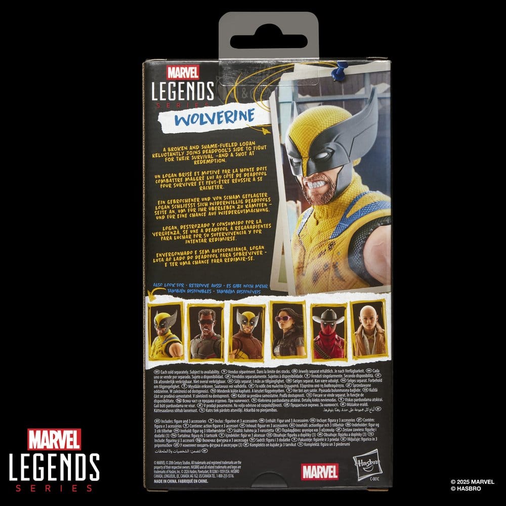 Figurine Wolverine – Marvel Legends (Hasbro) – Marvel – 15cm