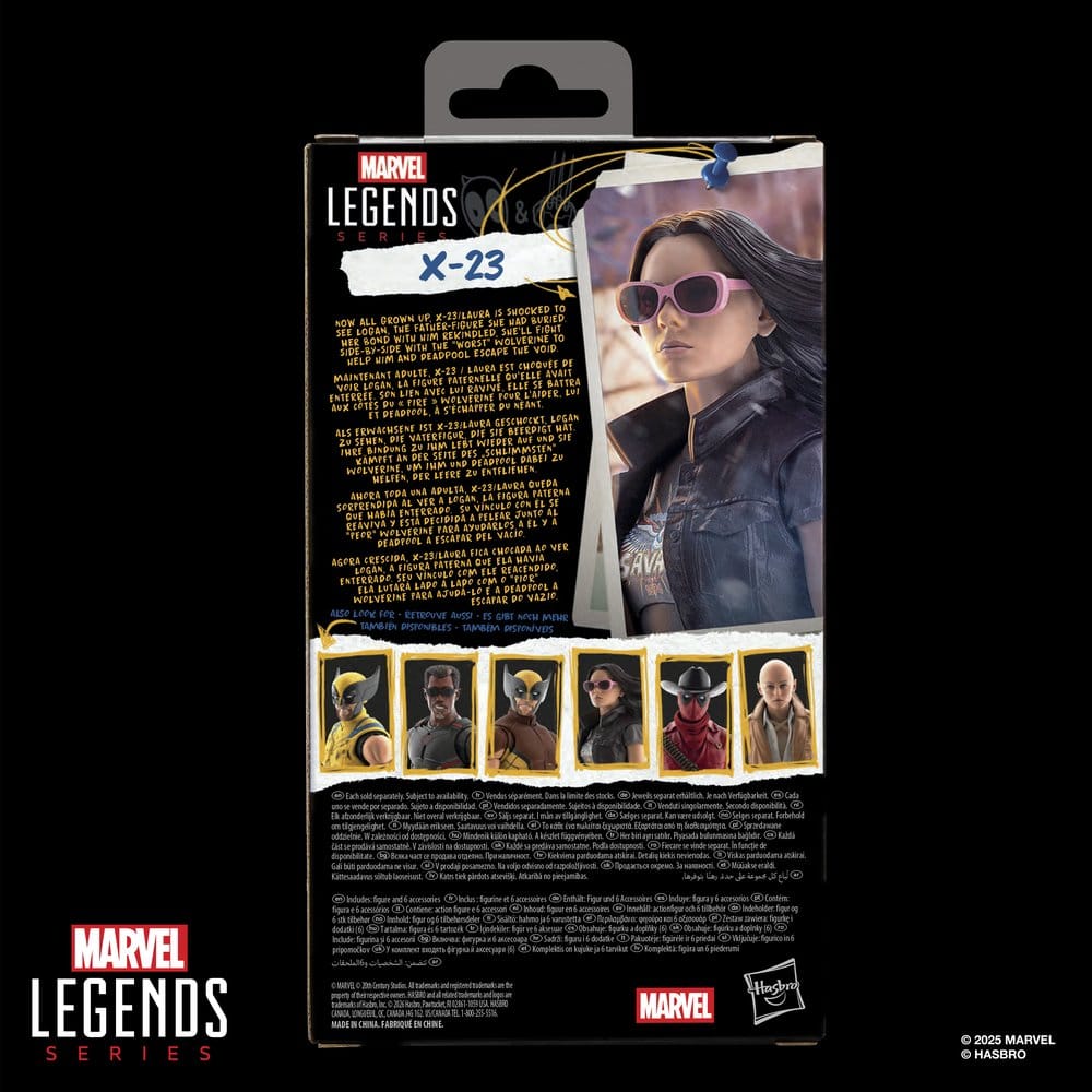 Figurine X-23 – Marvel Legends (Hasbro) – Marvel – 15cm