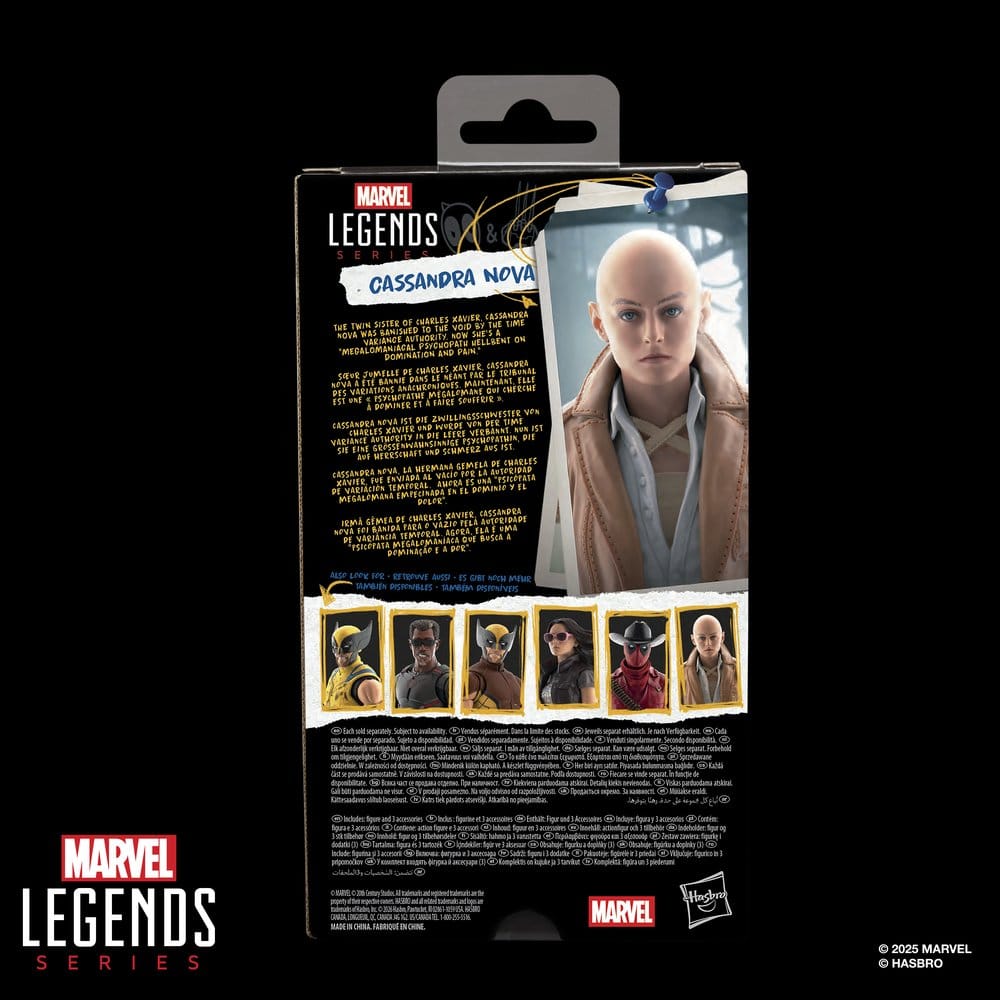 Figurine Cassandra Nova – Marvel Legends (Hasbro) – Marvel – 15cm
