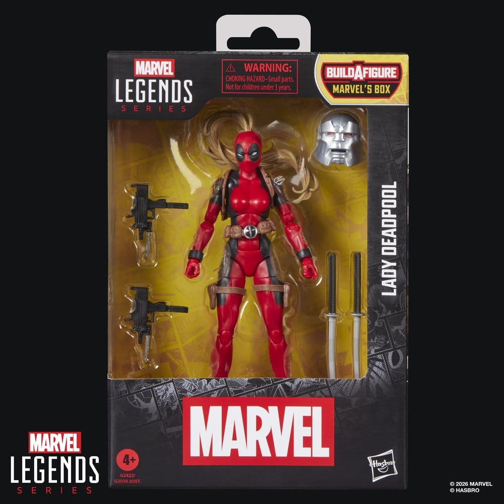 Figurine Lady Deadpool – Marvel Legends (Hasbro) – Marvel – 15cm