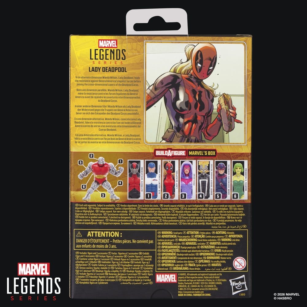Figurine Lady Deadpool – Marvel Legends (Hasbro) – Marvel – 15cm