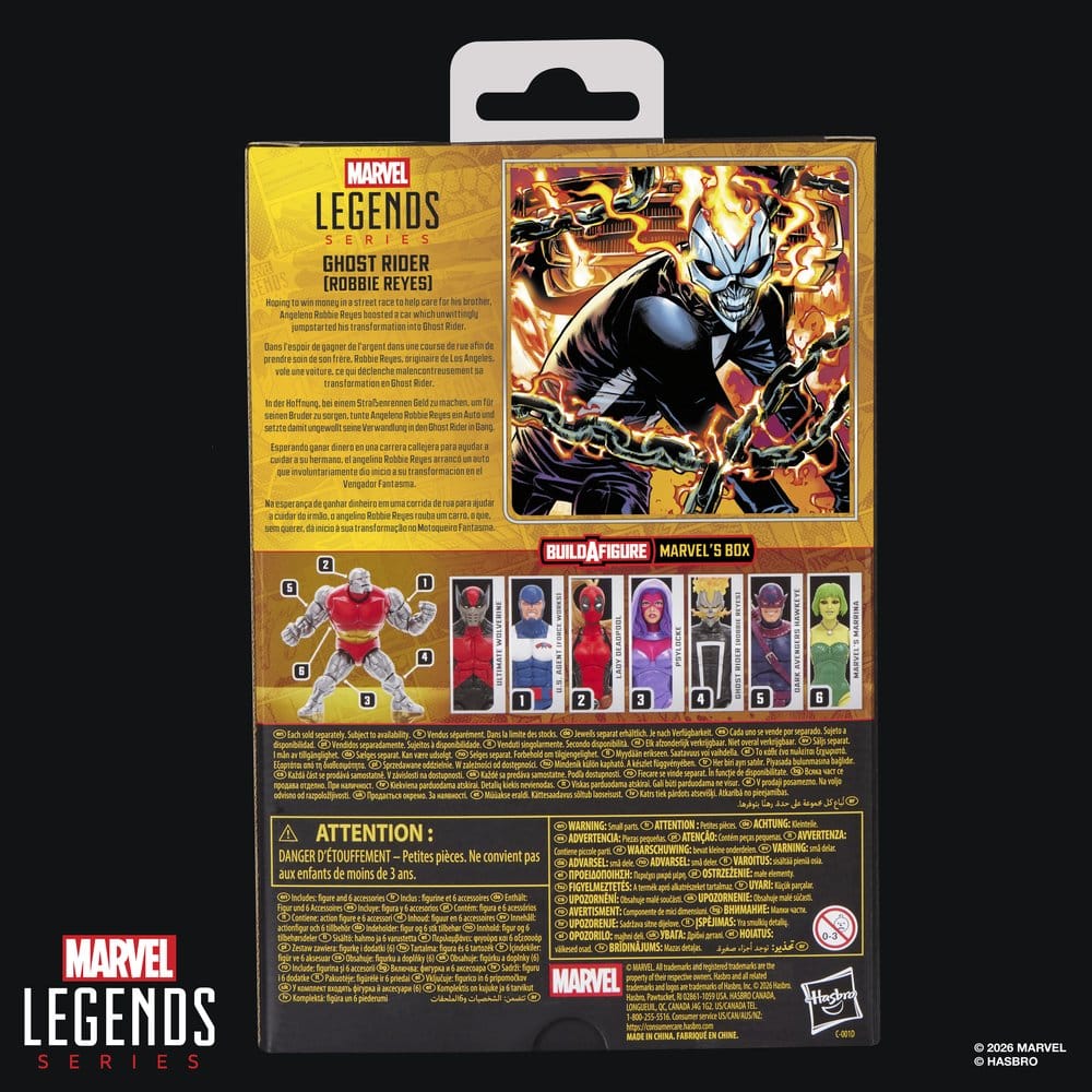Figurine Ghost Rider (Robbie Reyes) – Marvel Legends (Hasbro) – Marvel – 15cm