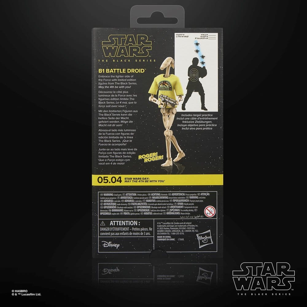 Figurine B1 Battle Droid – The Black Series (Hasbro) – Star Wars – 15cm