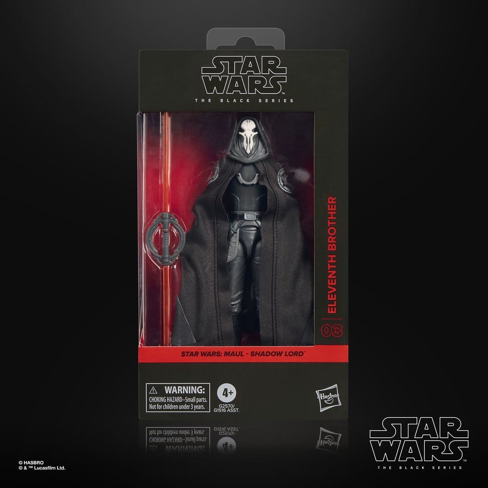 Figurine Eleventh Brother – The Black Series (Hasbro) – Star Wars: Maul – Shadow Lord – 15cm