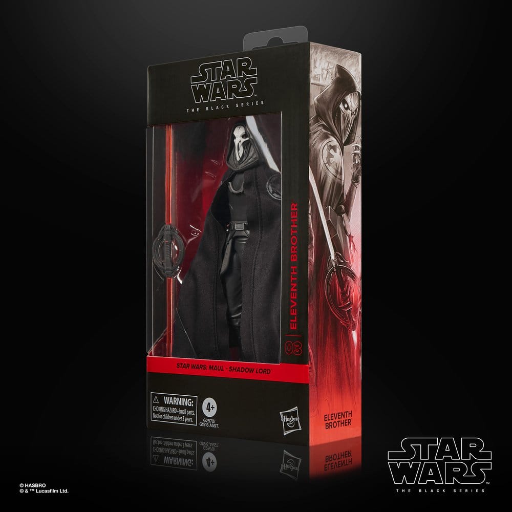 Figurine Eleventh Brother – The Black Series (Hasbro) – Star Wars: Maul – Shadow Lord – 15cm
