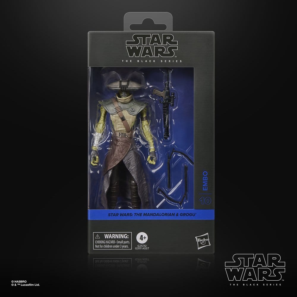 Figurine Embo – The Black Series (Hasbro) – Star Wars: The Mandalorian & Grogu – 15cm
