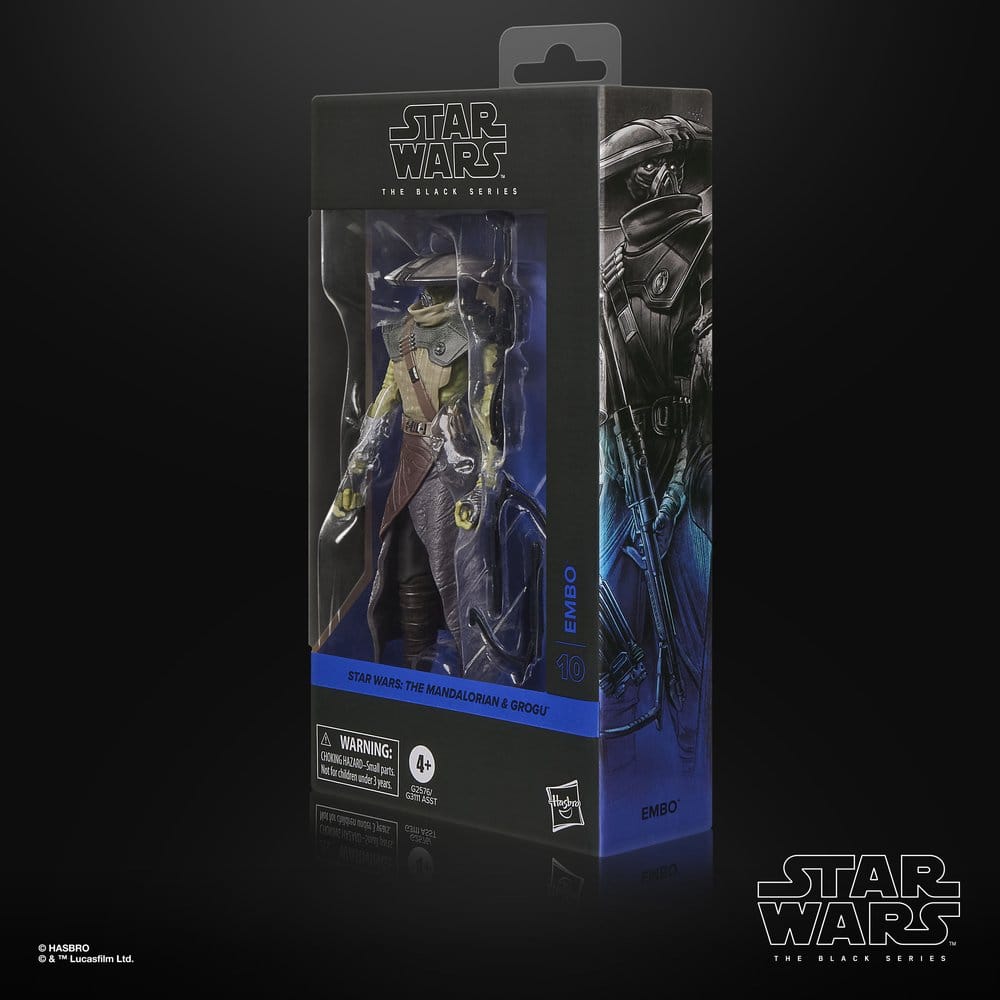 Figurine Embo – The Black Series (Hasbro) – Star Wars: The Mandalorian & Grogu – 15cm