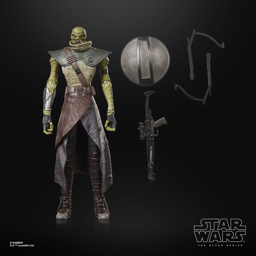 Figurine Embo – The Black Series (Hasbro) – Star Wars: The Mandalorian & Grogu – 15cm