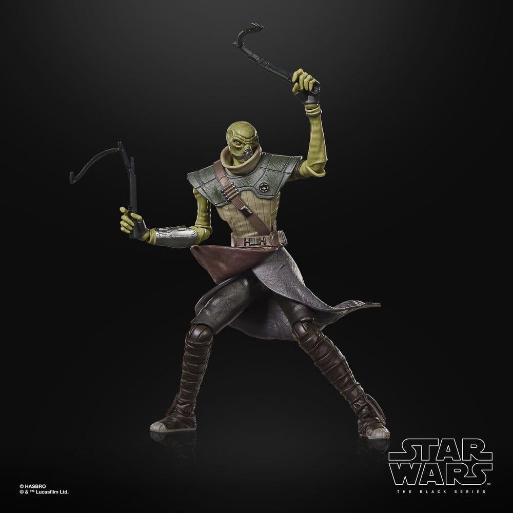 Figurine Embo – The Black Series (Hasbro) – Star Wars: The Mandalorian & Grogu – 15cm