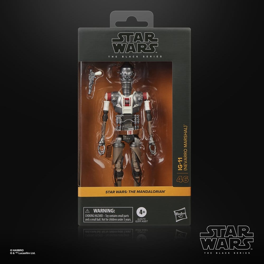 Figurine IG-11 (Nevarro Marshal) – The Black Series (Hasbro) – Star Wars: The Mandalorian & Grogu – 15cm