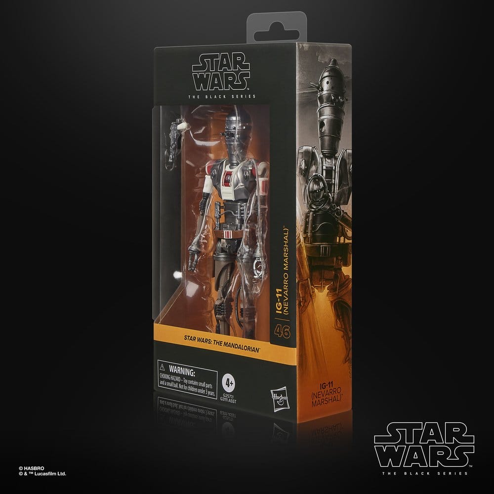 Figurine IG-11 (Nevarro Marshal) – The Black Series (Hasbro) – Star Wars: The Mandalorian & Grogu – 15cm