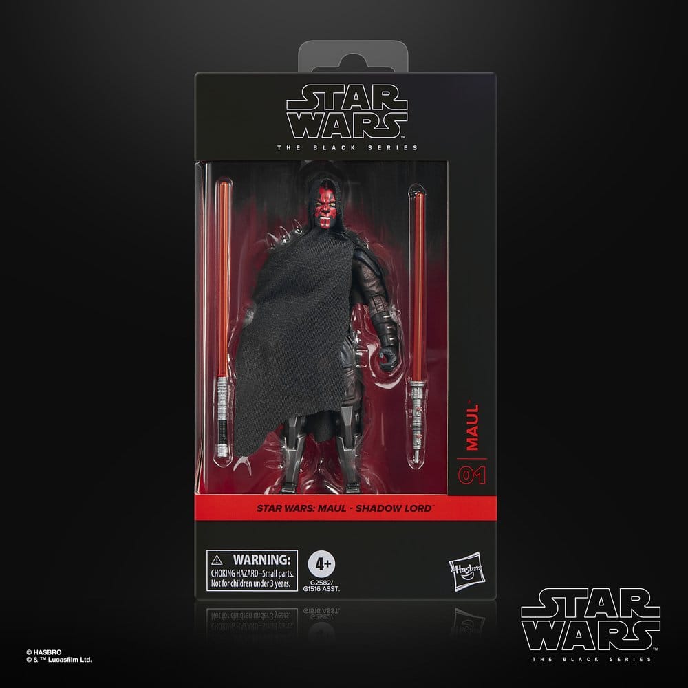 Figurine Maul – The Black Series (Hasbro) – Star Wars: Maul – Shadow Lord – 15cm