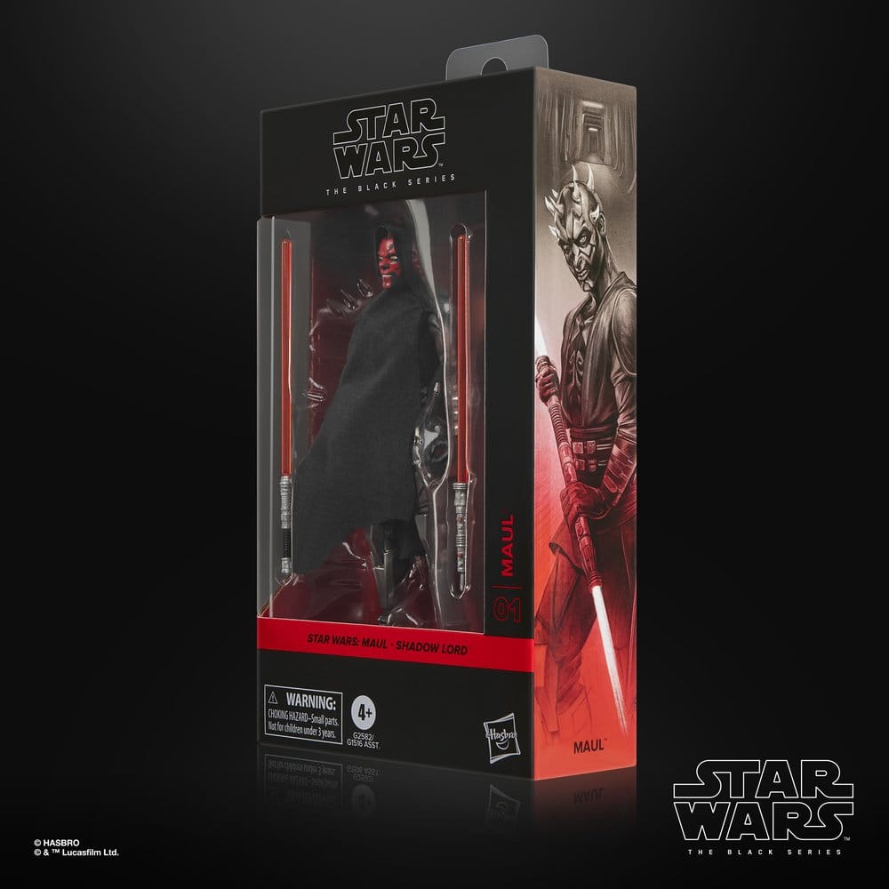 Figurine Maul – The Black Series (Hasbro) – Star Wars: Maul – Shadow Lord – 15cm