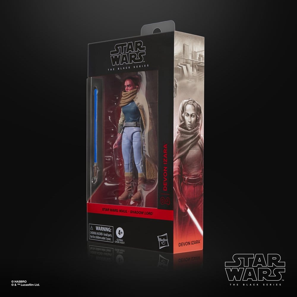 Figurine Devon Izara – The Black Series (Hasbro) – Star Wars: Maul – Shadow Lord – 15cm