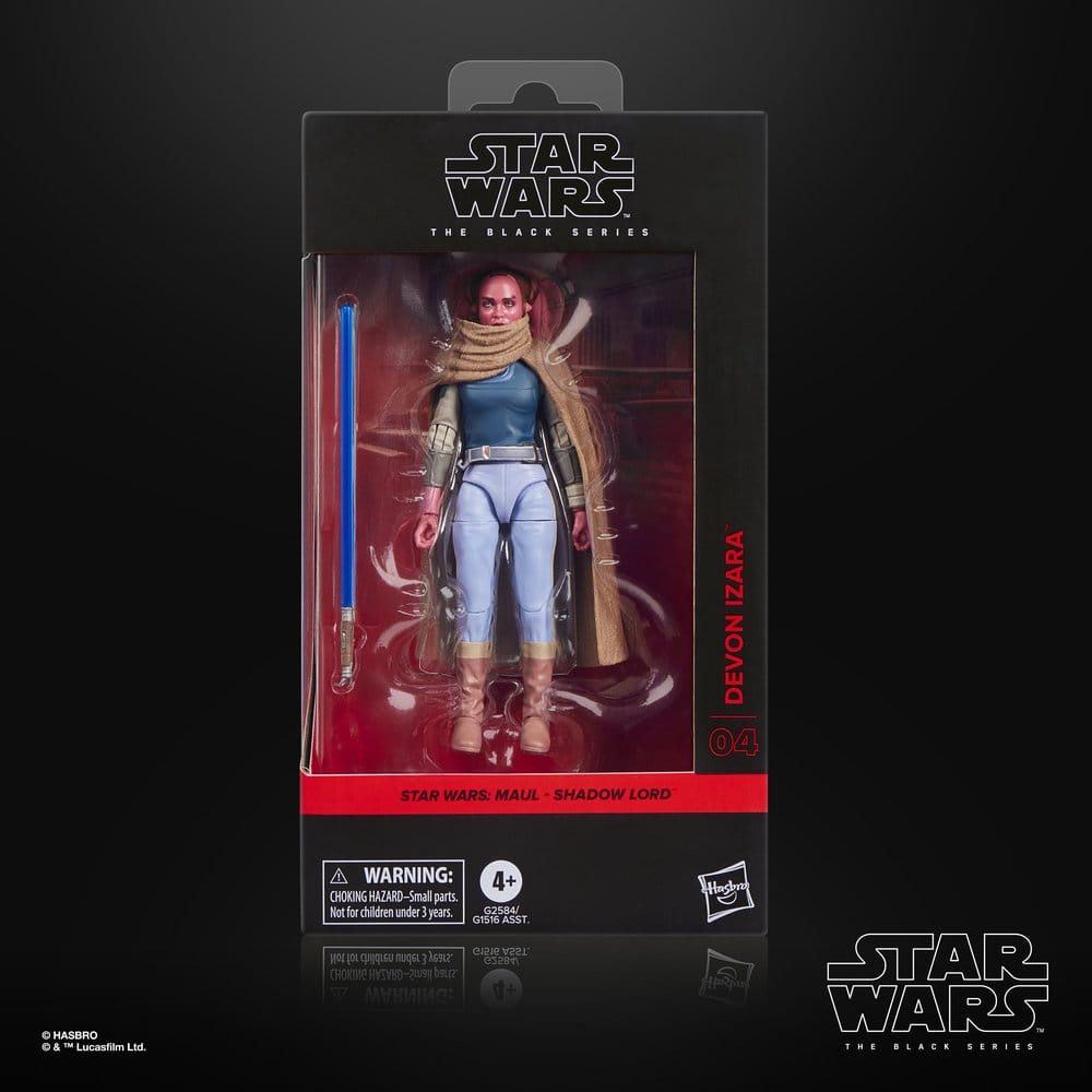 Figurine Devon Izara – The Black Series (Hasbro) – Star Wars: Maul – Shadow Lord – 15cm