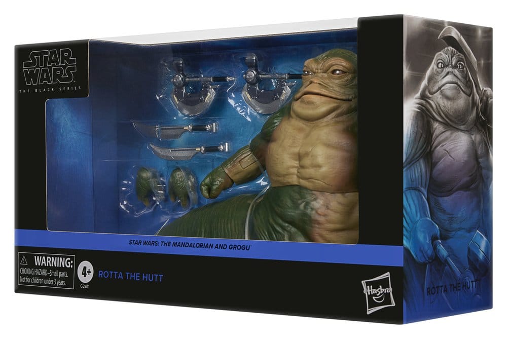 Star Wars: The Mandalorian and Grogu Black Series figurine Rotta the Hutt 17 cm pré-commande